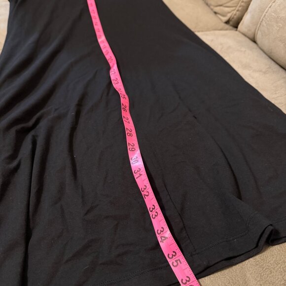 Time and Tru Women’s Sleeveless Dress, Large, Black - Picture 5 of 6